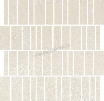 Ceramiche Caesar Shapes of Italy Itria 30x30 cm Decor Trama Mat Vlak Naturale AFP2 CAE | 362287