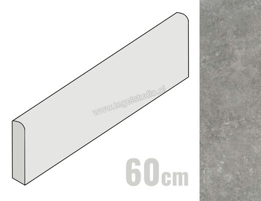  Ceramiche Caesar Step In Grey 7.2x60 cm Plint Mat Vlak Naturale AFLC CAE | 362680
