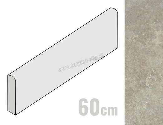  Ceramiche Caesar Step In Taupe 7.2x60 cm Plint Mat Vlak Naturale AFLD CAE | 362683