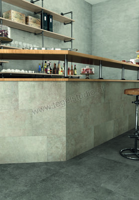  Ceramiche Caesar Step In Dark 60x60 cm Vloertegel / Wandtegel Mat Vlak Naturale AFJ6 CAE | 362893