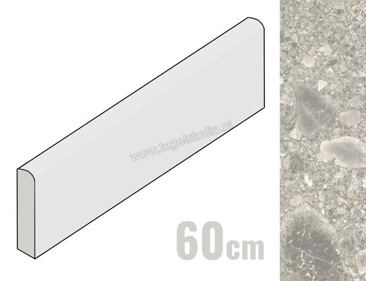  Ceramiche Caesar Portraits Brera 7.2x60 cm Plint Mat Gestructureerd Touch Plus AG73 CAE | 363280