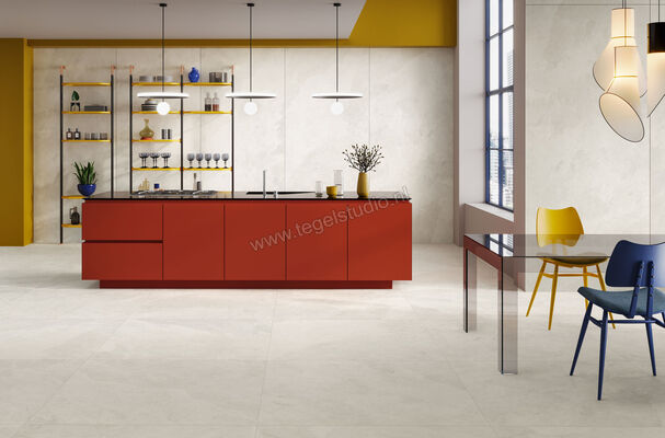  Ceramiche Caesar Slab2 Ice 120x120 cm Vloertegel / Wandtegel Mat Vlak Touch Plus AG0B CAE | 363895
