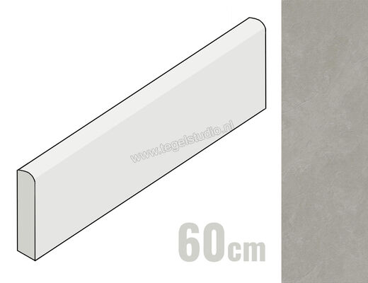  Ceramiche Caesar Slab2 Cloud 7.2x60 cm Plint Mat Vlak Naturale AG2J CAE | 363928