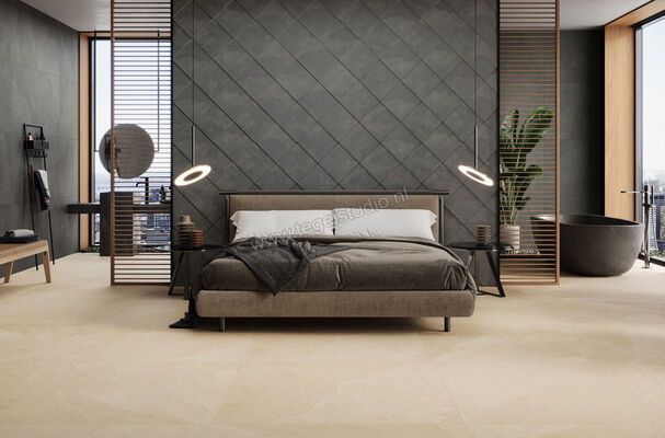  Ceramiche Caesar Slab2 Khaki 120x120 cm Vloertegel / Wandtegel Mat Vlak Touch Plus AG0C CAE | 363940