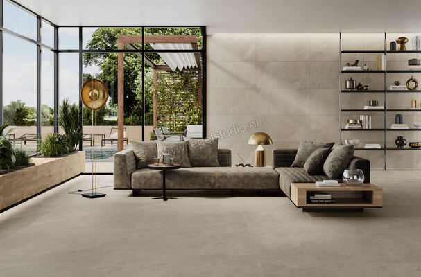  Ceramiche Caesar Slab2 Ash 120x120 cm Vloertegel / Wandtegel Mat Vlak Touch Plus AG0E CAE | 364000