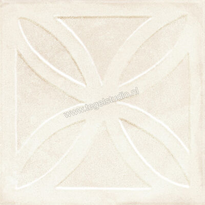  Ragno Amuri Avorio 20x20 cm Decor Struttura 3D Gelosia Mat Gestructureerd Naturale RC7F | 364945