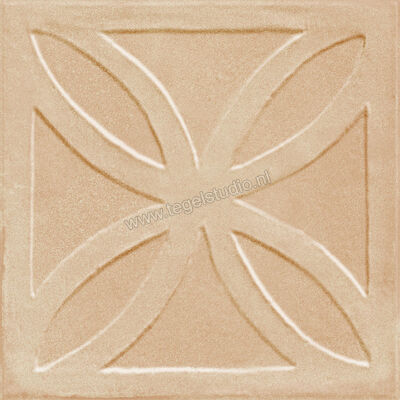  Ragno Amuri Biscotto 20x20 cm Decor Struttura 3D Gelosia Mat Gestructureerd Naturale RC7G | 364960