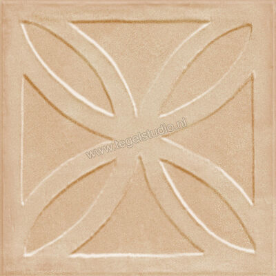  Ragno Amuri Biscotto 20x20 cm Decor Struttura 3D Gelosia Mat Gestructureerd Naturale RC7G | 364963