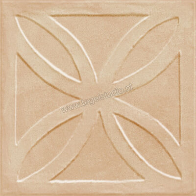  Ragno Amuri Biscotto 20x20 cm Decor Struttura 3D Gelosia Mat Gestructureerd Naturale RC7G | 364966