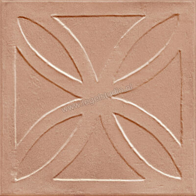  Ragno Amuri Cotto 20x20 cm Decor Struttura 3D Gelosia Mat Gestructureerd Naturale RC7H | 364981