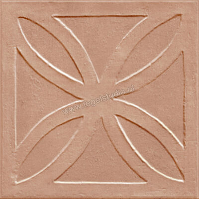  Ragno Amuri Cotto 20x20 cm Decor Struttura 3D Gelosia Mat Gestructureerd Naturale RC7H | 364993