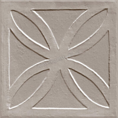  Ragno Amuri Grigio 20x20 cm Decor Struttura 3D Gelosia Mat Gestructureerd Naturale RC7K | 365002