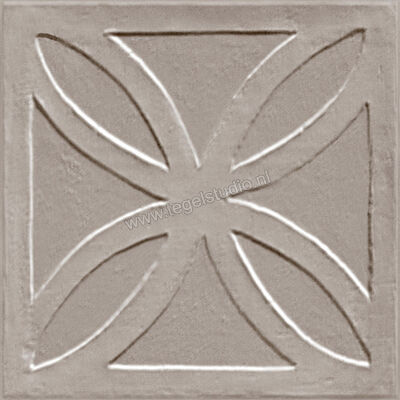  Ragno Amuri Grigio 20x20 cm Decor Struttura 3D Gelosia Mat Gestructureerd Naturale RC7K | 365020