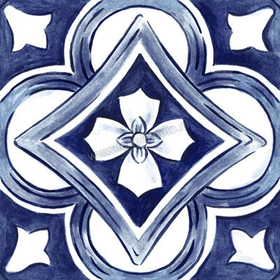  Ragno Amuri Multicolor 20x20 cm Decor Maiolica Tappeto 1 Glanzend Vlak Naturale RC8G | 365245