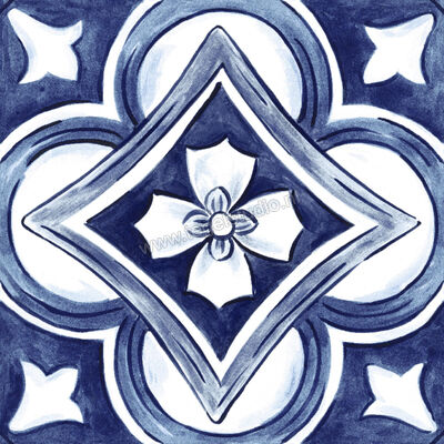  Ragno Amuri Multicolor 20x20 cm Decor Maiolica Tappeto 1 Glanzend Vlak Naturale RC8G | 365251