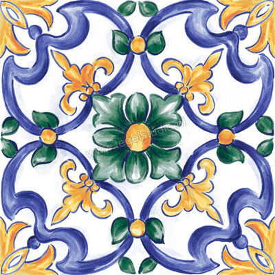  Ragno Amuri Multicolor 20x20 cm Decor Maiolica Tappeto 3 Glanzend Vlak Naturale RC8J | 365272