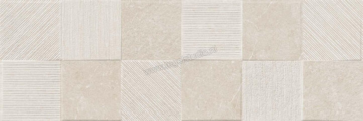  Ragno Eterna Blanco 30x90 cm Wandtegel Quadro 3D Mat Gestructureerd Naturale R8HU | 365719