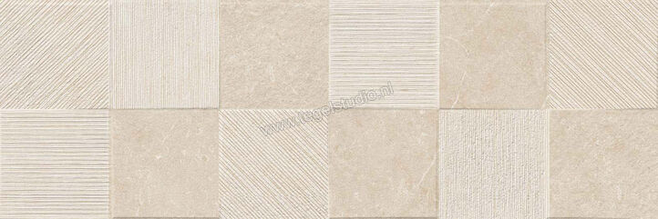  Ragno Eterna Arena 30x90 cm Wandtegel Quadro 3D Mat Gestructureerd Naturale R8HV | 365728