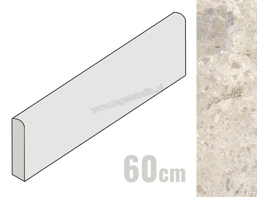  Ragno Eterna Mix Multicolor 8x60 cm Plint Mat Vlak Naturale R8MV | 366526