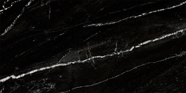  Ragno Incanto Sky Black 30x60 cm Vloertegel / Wandtegel Glanzend Vlak Naturale R91R | 368272