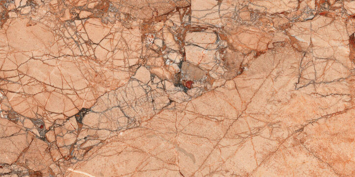  Ragno Incanto Breccia Pernice 30x60 cm Vloertegel / Wandtegel Glanzend Vlak Naturale R91G | 368509