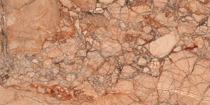  Ragno Incanto Breccia Pernice 30x60 cm Vloertegel / Wandtegel Mat Vlak Naturale R90S | 368791