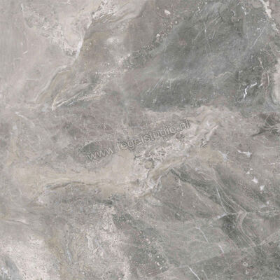  Ragno Incanto Crux Grey 60x60 cm Vloertegel / Wandtegel Glanzend Vlak Naturale R90D | 369067