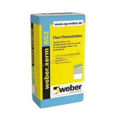Weber 852 Weber 852 101128 Tegellijm Grijs Weber 852 101128 | 37021