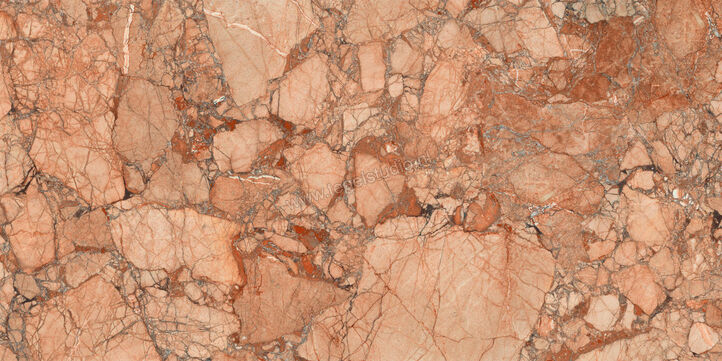  Ragno Incanto Breccia Pernice 75x150 cm Vloertegel / Wandtegel Glanzend Vlak Naturale R8TY | 370447