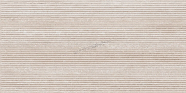  Ragno Realstone_Travertino Vein Bianco 60x120 cm Wandtegel Struttura 3D Canneto Vein Mat Gestructureerd Naturale RCAW | 374065