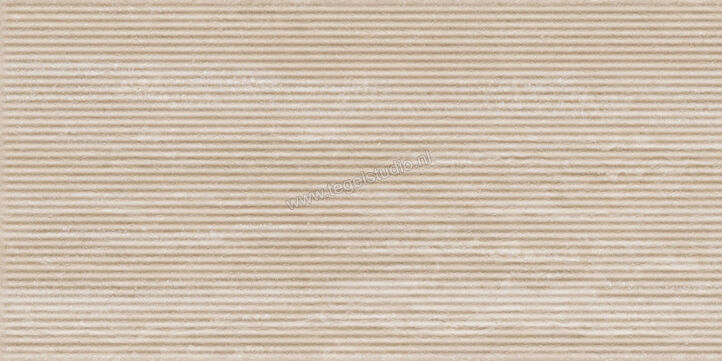  Ragno Realstone_Travertino Vein Beige 60x120 cm Wandtegel Struttura 3D Canneto Vein Mat Gestructureerd Naturale RCAX | 374074