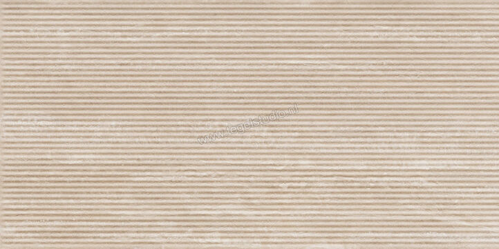 Ragno Realstone_Travertino Vein Beige 60x120 cm Wandtegel Struttura 3D Canneto Vein Mat Gestructureerd Naturale RCAX | 374077