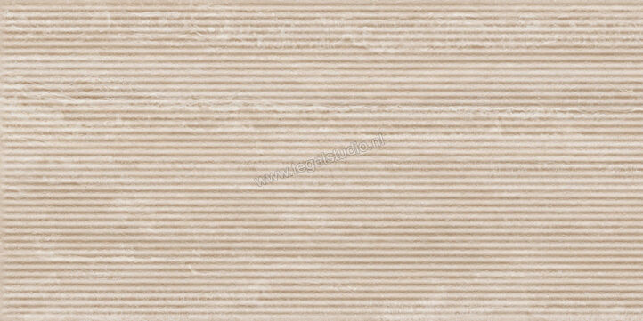  Ragno Realstone_Travertino Vein Beige 60x120 cm Wandtegel Struttura 3D Canneto Vein Mat Gestructureerd Naturale RCAX | 374080