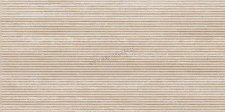  Ragno Realstone_Travertino Vein Beige 60x120 cm Wandtegel Struttura 3D Canneto Vein Mat Gestructureerd Naturale RCAX | 374086