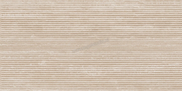  Ragno Realstone_Travertino Vein Beige 60x120 cm Wandtegel Struttura 3D Canneto Vein Mat Gestructureerd Naturale RCAX | 374092