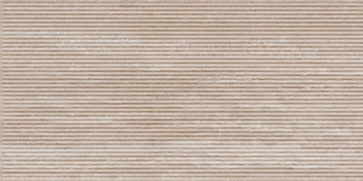  Ragno Realstone_Travertino Vein Noce 60x120 cm Wandtegel Struttura 3D Canneto Vein Mat Gestructureerd Naturale RCAZ | 374095