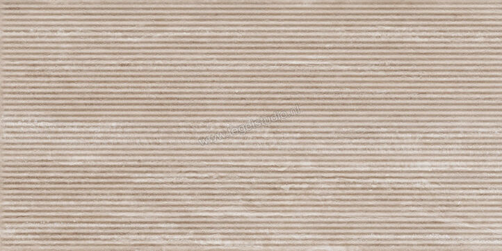 Ragno Realstone_Travertino Vein Noce 60x120 cm Wandtegel Struttura 3D Canneto Vein Mat Gestructureerd Naturale RCAZ | 374098
