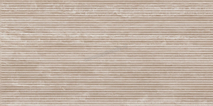  Ragno Realstone_Travertino Vein Noce 60x120 cm Wandtegel Struttura 3D Canneto Vein Mat Gestructureerd Naturale RCAZ | 374101
