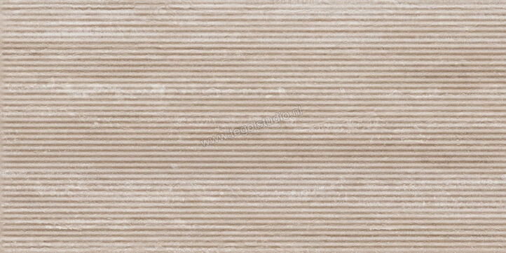  Ragno Realstone_Travertino Vein Noce 60x120 cm Wandtegel Struttura 3D Canneto Vein Mat Gestructureerd Naturale RCAZ | 374107