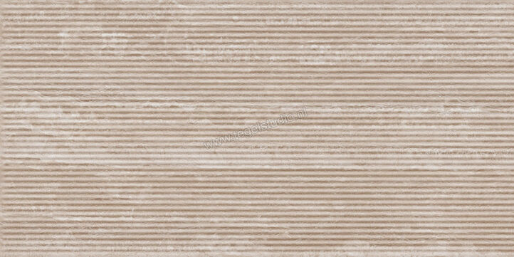  Ragno Realstone_Travertino Vein Noce 60x120 cm Wandtegel Struttura 3D Canneto Vein Mat Gestructureerd Naturale RCAZ | 374110