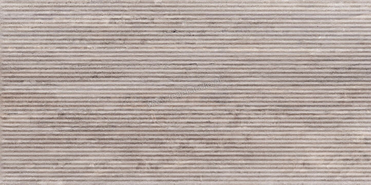  Ragno Realstone_Travertino Vein Titanio 60x120 cm Wandtegel Struttura 3D Canneto Vein Mat Gestructureerd Naturale RCC1 | 374116