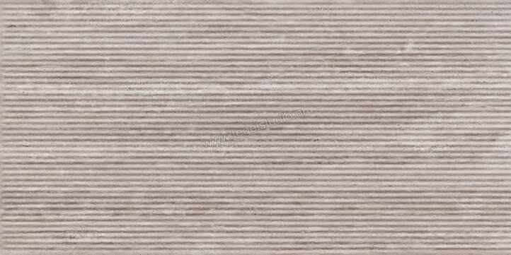  Ragno Realstone_Travertino Vein Titanio 60x120 cm Wandtegel Struttura 3D Canneto Vein Mat Gestructureerd Naturale RCC1 | 374122