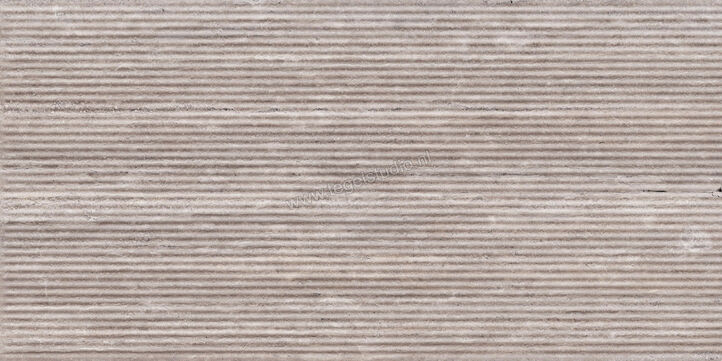  Ragno Realstone_Travertino Vein Titanio 60x120 cm Wandtegel Struttura 3D Canneto Vein Mat Gestructureerd Naturale RCC1 | 374125