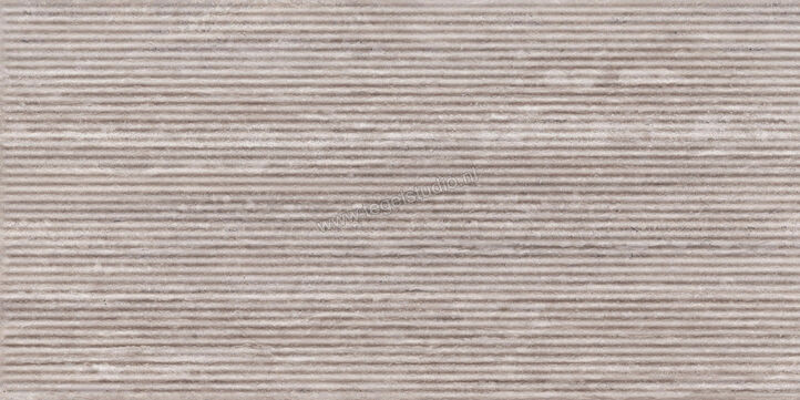  Ragno Realstone_Travertino Vein Titanio 60x120 cm Wandtegel Struttura 3D Canneto Vein Mat Gestructureerd Naturale RCC1 | 374128