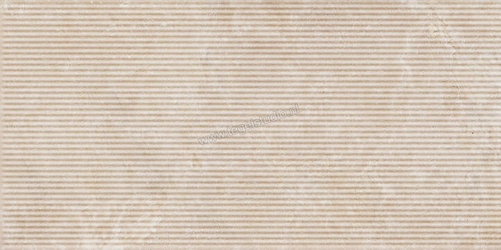  Ragno Realstone_Travertino Cross Beige 60x120 cm Wandtegel Struttura 3D Canneto Cross Mat Gestructureerd Naturale RCC4 | 374164
