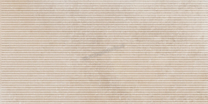  Ragno Realstone_Travertino Cross Beige 60x120 cm Wandtegel Struttura 3D Canneto Cross Mat Gestructureerd Naturale RCC4 | 374182