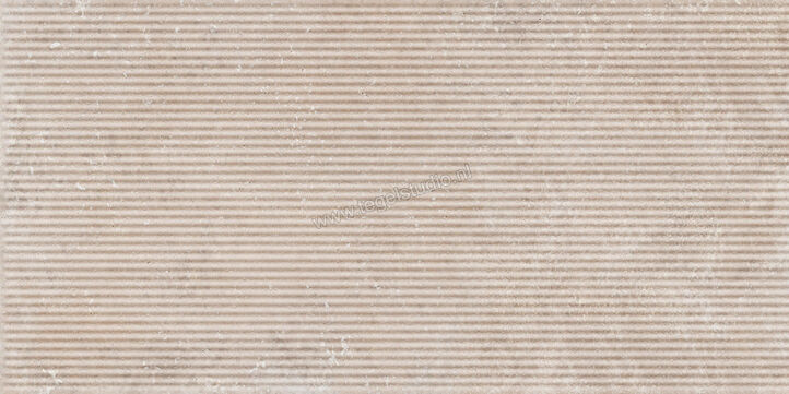  Ragno Realstone_Travertino Cross Noce 60x120 cm Wandtegel Struttura 3D Canneto Cross Mat Gestructureerd Naturale RCC5 | 374206