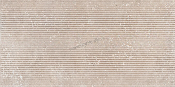  Ragno Realstone_Travertino Cross Noce 60x120 cm Wandtegel Struttura 3D Canneto Cross Mat Gestructureerd Naturale RCC5 | 374209