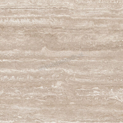 Ragno Realstone_Travertino Vein Noce 60x60 cm Vloertegel / Wandtegel Mat Vlak Naturale RCCC | 374278