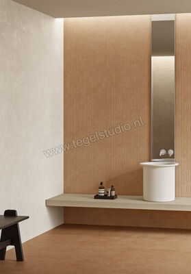  NovaBell Glow Silk 100x100 cm Vloertegel / Wandtegel Mat Gestructureerd Naturale GLW108R | 375655